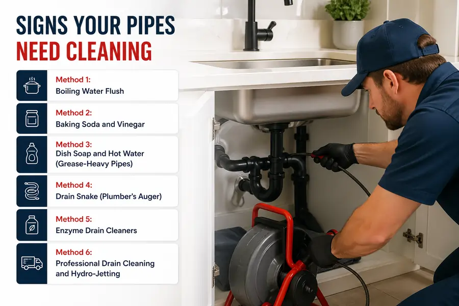 Signs Your Pipes Need Cleaning